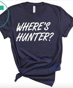 Donald Trump Where’s Hunter biden T-Shirt