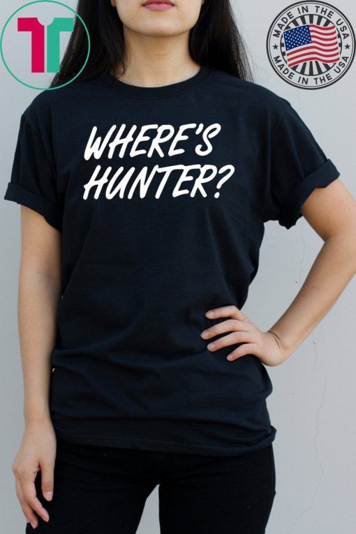 Donald Trump Where’s Hunter biden T-Shirt