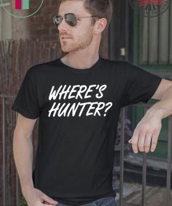 Donald Trump Where’s Hunter biden T-Shirt