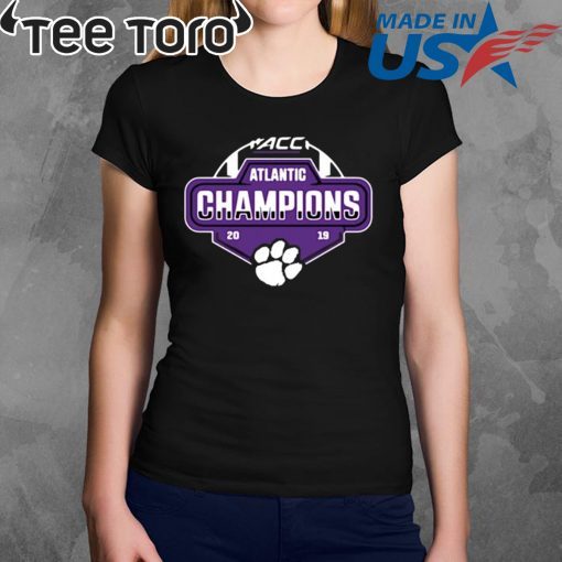 ACC Clemson Tigers Atlantic Champion 2019 Shirt