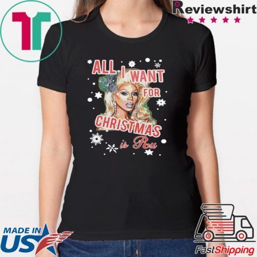 ALL I WANT FOR CHRISTMAS IS RU SHIRT