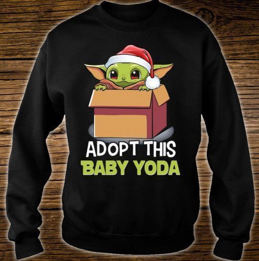 Adopt this Baby yoda Ugly Christmas Sweater