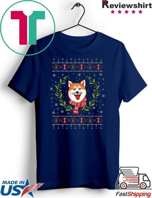 Akita Ugly Christmas Jumper T-Shirt