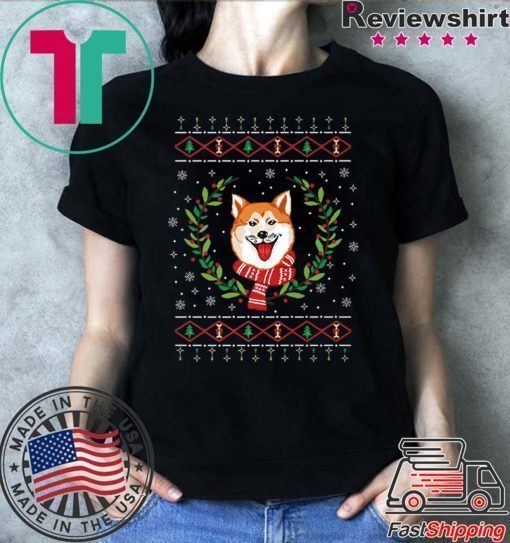 Akita Ugly Christmas Jumper T-Shirt