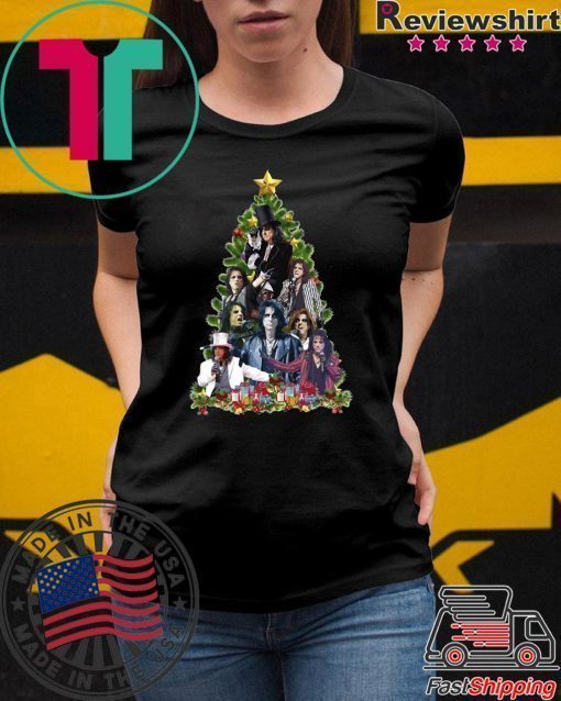 Alice Cooper Christmas Tree T-Shirt