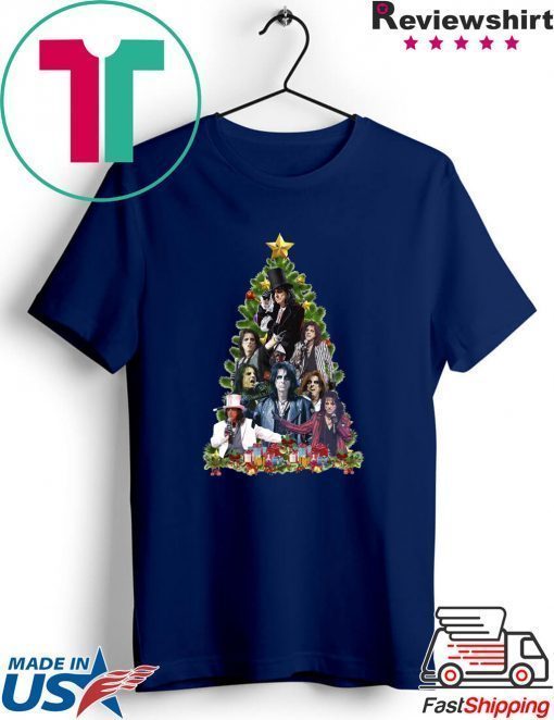 Alice Cooper Christmas Tree T-Shirt