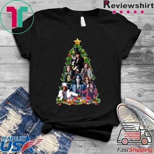 Alice Cooper Christmas Tree T-Shirt