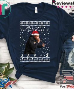 All I Want For Christmas Is Jay-z Rapper Shirt