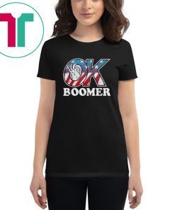 American flag ok boomer shirt