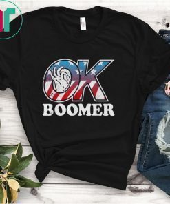 American flag ok boomer shirt