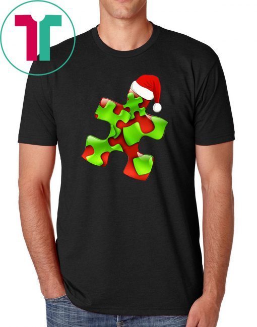 Autism santa christmas shirt