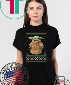 BABY YODA STAR WAR MANDALORIAN CHRISTMAS T-Shirt