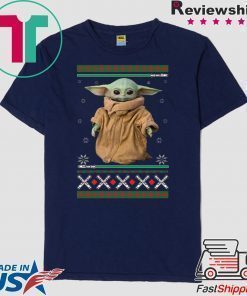 BABY YODA STAR WAR MANDALORIAN CHRISTMAS T-Shirt