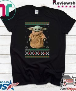 BABY YODA STAR WAR MANDALORIAN CHRISTMAS T-Shirt