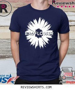 BADFLOWER FLOWER BLACK SHIRT