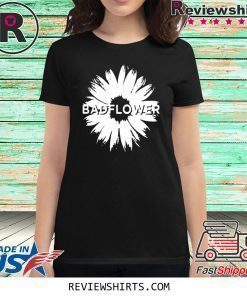 BADFLOWER FLOWER BLACK SHIRT