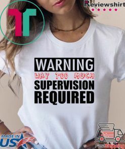 Baby And Toddler Boys Supervision Required shirt