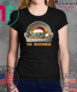 Baby Yoda OK Boomer Christmas shirt Christmas 2020