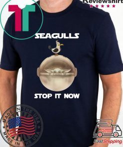 Baby Yoda Seagulls Stop It Now Shirt Christmas 2020