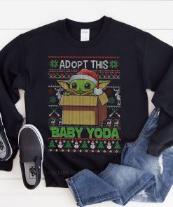 Baby Yoda Star Wars Ugly Christmas Sweatshirt