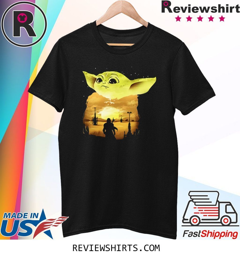 Baby Yoda Sunset Shirt