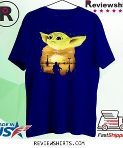 Baby Yoda Sunset Shirt