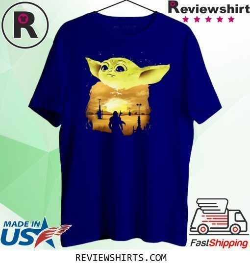 Baby Yoda Sunset Shirt