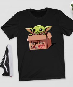 Baby Yoda The Mandalorian Adopt This Jedi Shirt