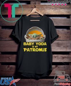 Baby Yoda The Mandalorian Is My Patronus Shirt