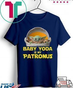 Baby Yoda The Mandalorian Is My Patronus Shirt