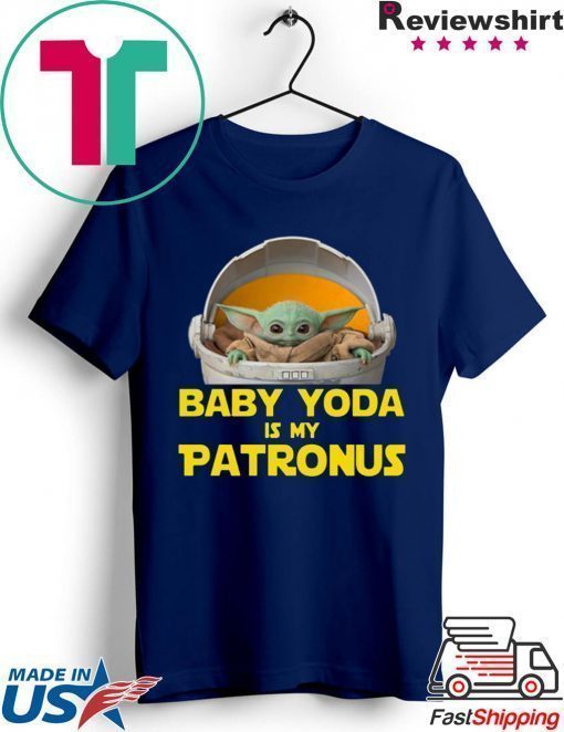 Baby Yoda The Mandalorian Is My Patronus Shirt