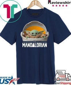 Baby Yoda The Mandalorian The Child Floating Tee Shirts