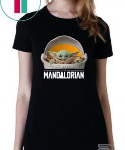 Baby Yoda The Mandalorian The Child Floating Tee Shirts