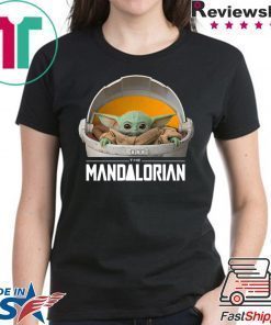 Baby Yoda The Mandalorian The Child Floating Offcial T-Shirt