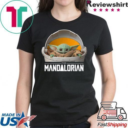 Baby Yoda The Mandalorian The Child Floating Offcial T-Shirt