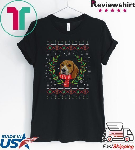 Beagle Ugly Christmas Jumper T-Shirt