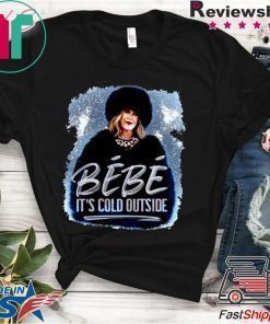 Bebe it’s cold outside moira rose shirt