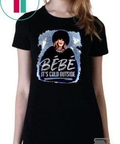 Bebe it’s cold outside moira rose shirt