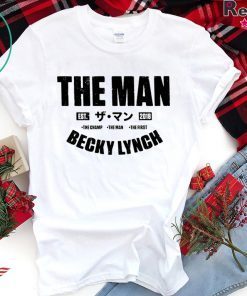 Becky Lynch The Man Est 2018 Authentic T-Shirt