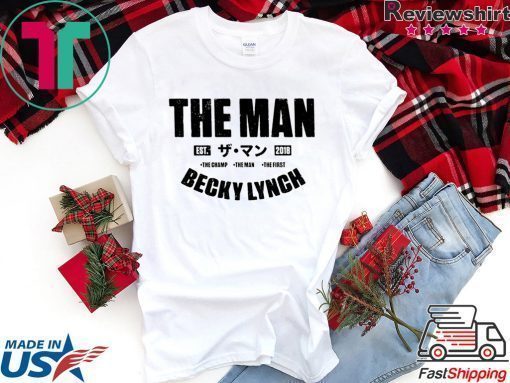 Becky Lynch The Man Est 2018 Authentic T-Shirt