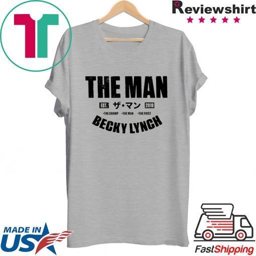 Becky Lynch The Man Est 2018 Authentic T-Shirt