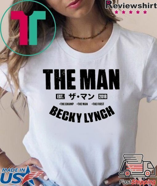 Becky Lynch The Man Est 2018 Authentic T-Shirt