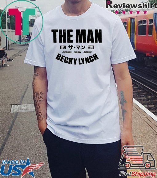 Becky Lynch The Man Est 2018 Authentic T-Shirt