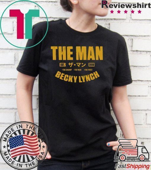 Becky Lynch The Man Est 2018 Pullover T-Shirt