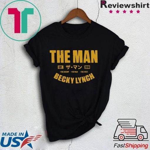 Becky Lynch The Man Est 2018 Pullover T-Shirt