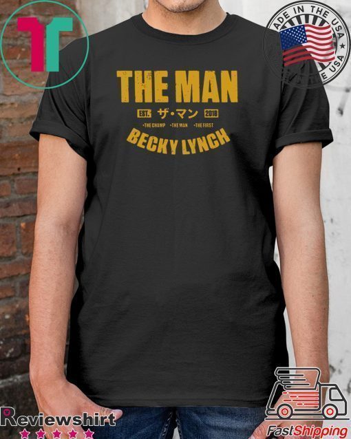 Becky Lynch The Man Est 2018 Pullover T-Shirt