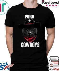 Black Cat Puro Cowboys Shirt