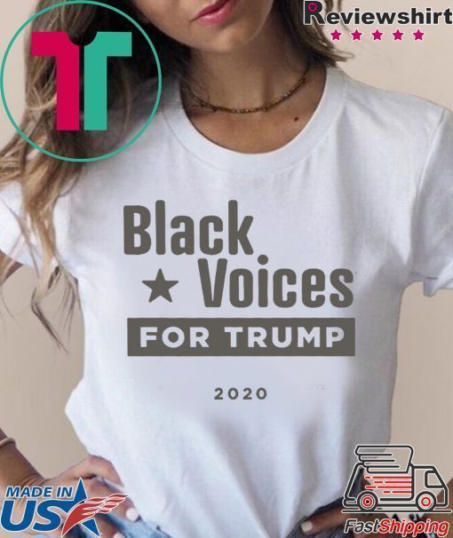 Black Voices for Donald Trump Shirt