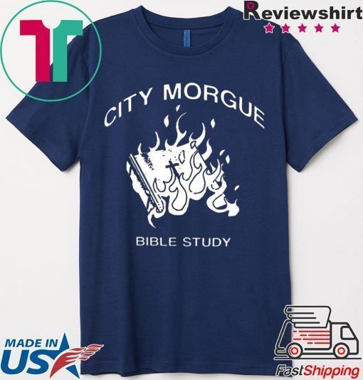 City Morgue Merch Books Burn Easy Black Shirt