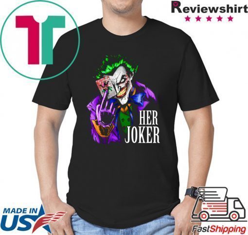 DC comics her joker shirt